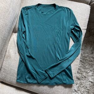 Teal Green Long Sleeve Shirt